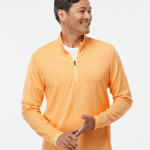 Men's 3-Stripes Quarter-Zip Sweater Pullover Thumbnail