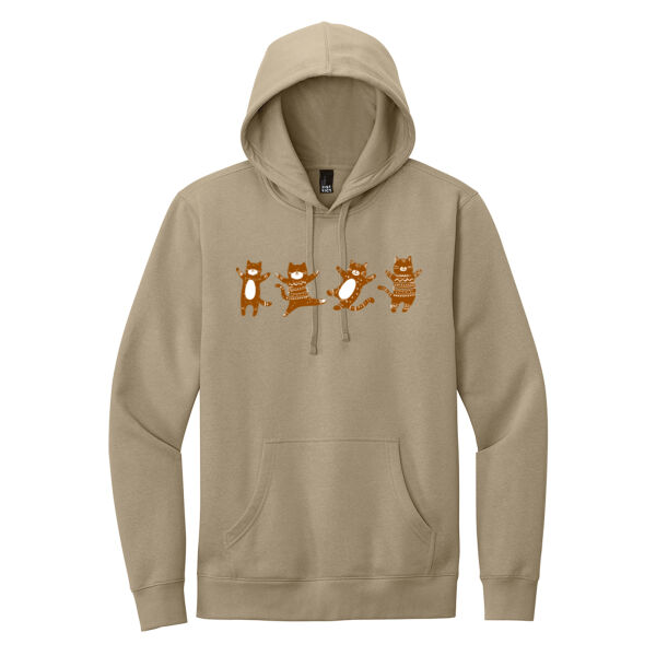 Gingerbread Cookie Cats Hoodie Thumbnail