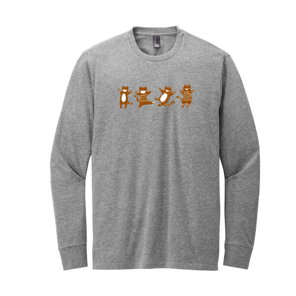 Gingerbread Cookie Cats Long Sleeve Thumbnail