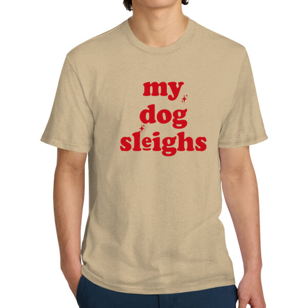 my dog sleighs T-Shirt Thumbnail