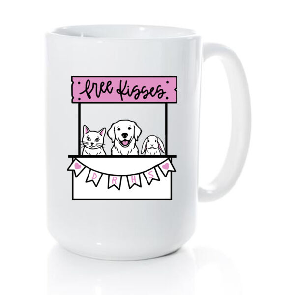 DRHS - Valentines - Free Kisses - Mug Thumbnail