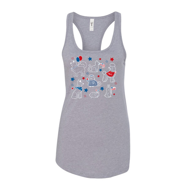 DRHS - 4th of July - Racerback Tank Top [Womens] Thumbnail